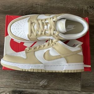 BRAND NEW Nike Dunk Low Retro BTTYS Team Gold. Mens size 8 Women’s size 9.5